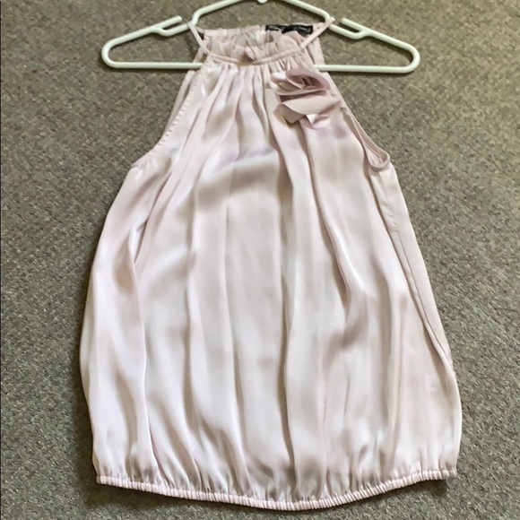 Pink silk top halter top by Elizabeth and James - Picture 2 of 4